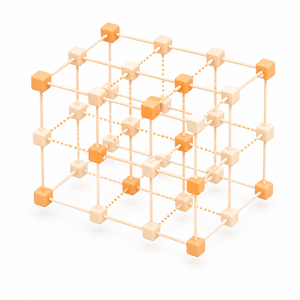 3D visualization of a Gamma Exposure Matrix showing institutional hedging levels and option skew dynamics for US markets.